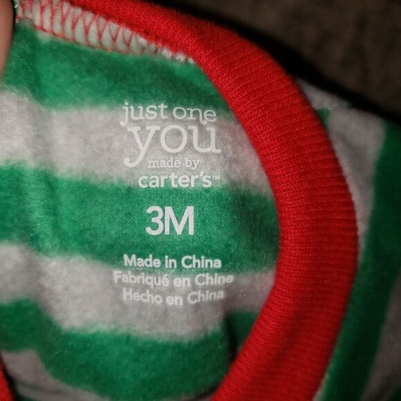 JUST ONE YOU CHRISTMAS SLEEPER REINDEER 3 MONTHS - Picture 2 of 5